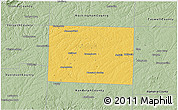 Savanna Style 3D Map of Guilford County