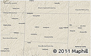 Shaded Relief 3D Map of Guilford County