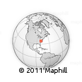 Outline Map of Guilford County