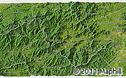 Satellite 3D Map of Haywood County