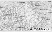 Silver Style 3D Map of Haywood County