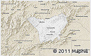Classic Style 3D Map of Henderson County