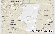 Classic Style 3D Map of Iredell County