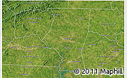Satellite 3D Map of Iredell County
