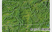 Satellite Map of Macon County