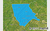 Political Map of Moore County, satellite outside