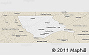 Classic Style Panoramic Map of Moore County