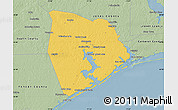Savanna Style Map of Onslow County