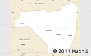 Classic Style Simple Map of Rutherford County