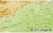 Physical 3D Map of Surry County