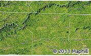 Satellite 3D Map of Surry County