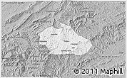 Gray 3D Map of Watauga County
