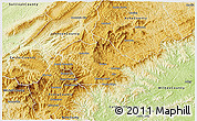 Physical 3D Map of Watauga County