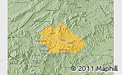 Savanna Style Map of Watauga County