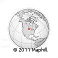 Outline Map of ZIP Codes Starting with 580