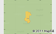 Savanna Style Map of ZIP code 58008, single color outside