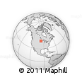 Where is ZIP code 58008 located? Outline Map of ZIP Code 58008