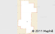 Classic Style Simple Map of ZIP code 58008