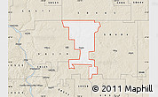 Classic Style Map of ZIP code 58477