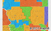 Political Map of ZIP code 58477