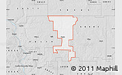 Silver Style Map of ZIP code 58477