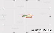 Physical Map of ZIP code 58501, cropped outside