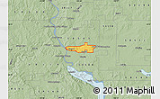 Savanna Style Map of ZIP code 58501