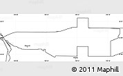 Blank Simple Map of ZIP code 58501