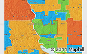 Political Map of ZIP code 58503