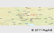 Physical Panoramic Map of ZIP code 58503