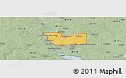 Savanna Style Panoramic Map of ZIP code 58503