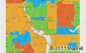 Political Map of ZIP code 58504