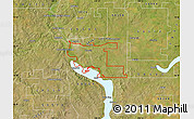Satellite Map of ZIP code 58504