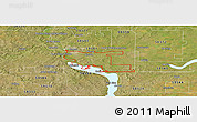 Satellite Panoramic Map of ZIP code 58504