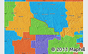 Political Map of ZIP code 58520