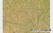 Satellite Map of ZIP code 58520