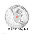Outline Map of ZIP Code 58520