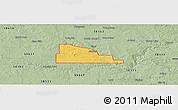 Savanna Style Panoramic Map of ZIP code 58520