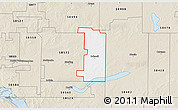Classic Style 3D Map of ZIP code 58532