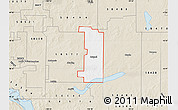 Classic Style Map of ZIP code 58532