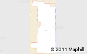 Classic Style Simple Map of ZIP code 58532