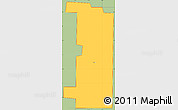 Savanna Style Simple Map of ZIP code 58532