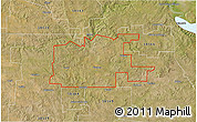 Satellite 3D Map of ZIP code 58535