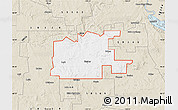 Classic Style Map of ZIP code 58535