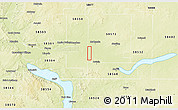 Physical 3D Map of ZIP code 58553