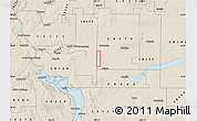 Classic Style Map of ZIP code 58553