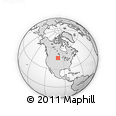 Outline Map of ZIP Code 58553
