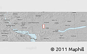 Gray Panoramic Map of ZIP code 58553