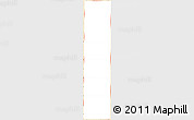 Classic Style Simple Map of ZIP code 58553