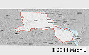Gray Panoramic Map of ZIP code 58554